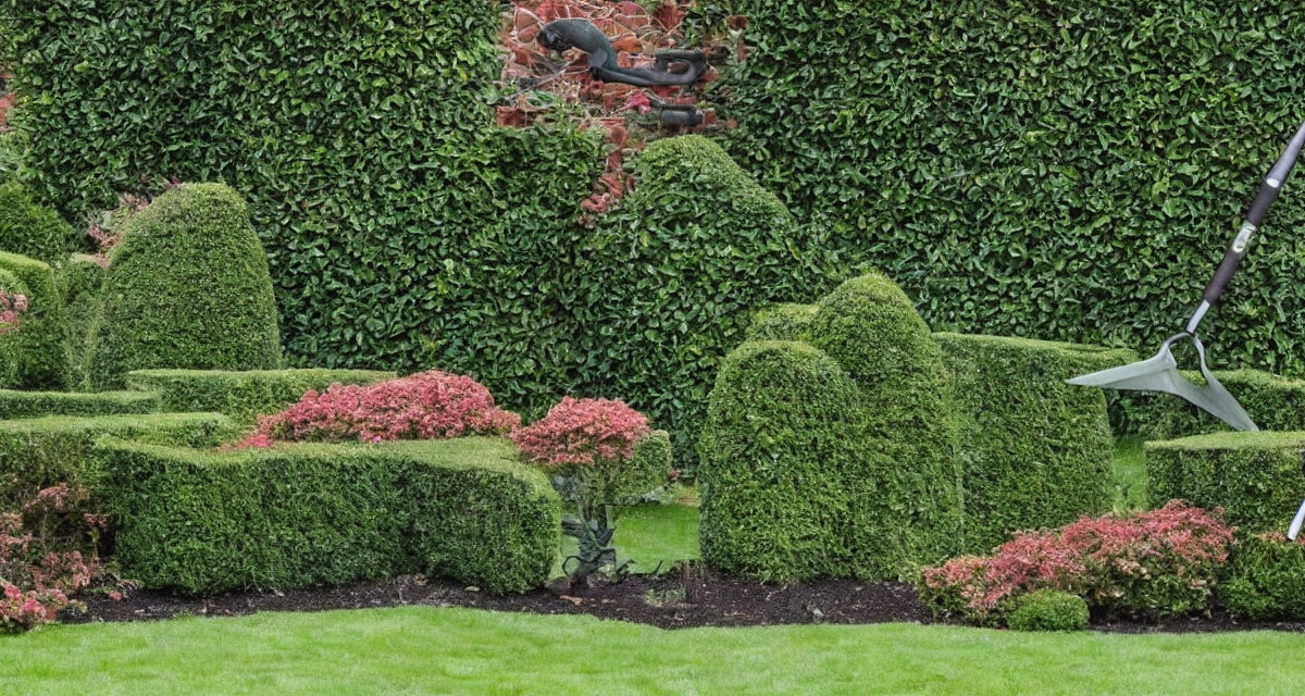 Undgå rygsmerter under hækkeklipningen med en stanghækkeklipper